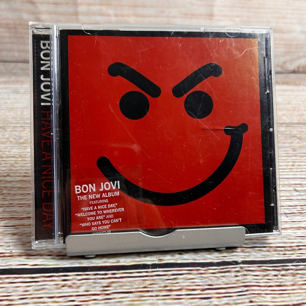 Bon Jovi Have A Nice Day CD 2005 Island Records Rock Album 602498826201
